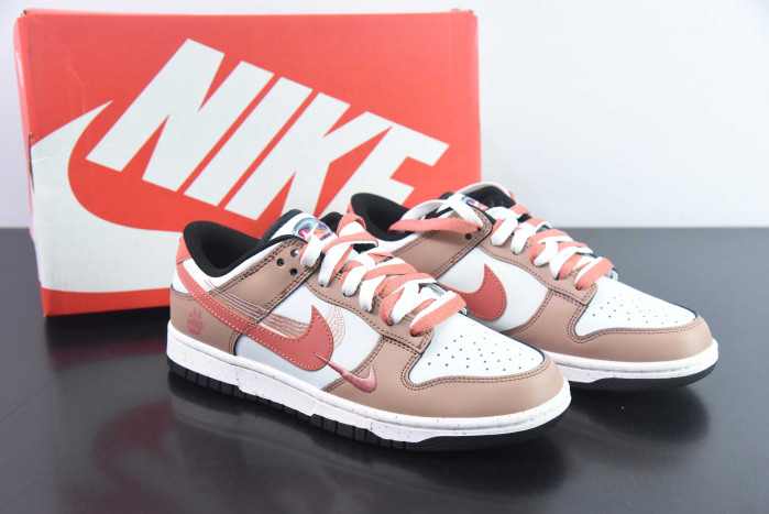 nike sb dunk low ”multi color“ pink white fd4623-154