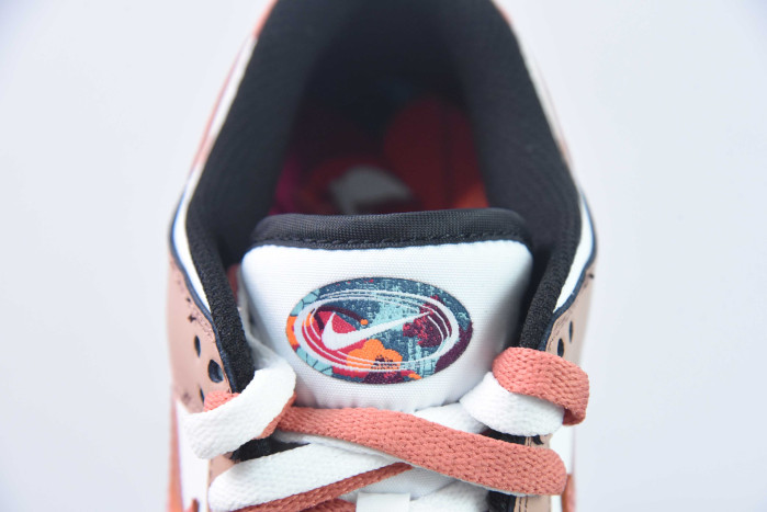 nike sb dunk low ”multi color“ pink white fd4623-154