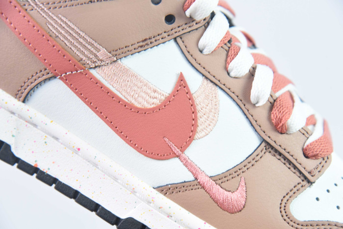 nike sb dunk low ”multi color“ pink white fd4623-154