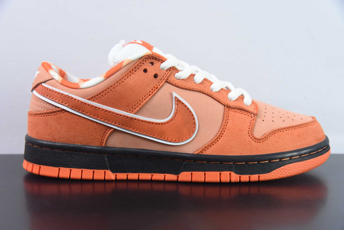 nike sb dunk low concepts orange lobster fd8776-800