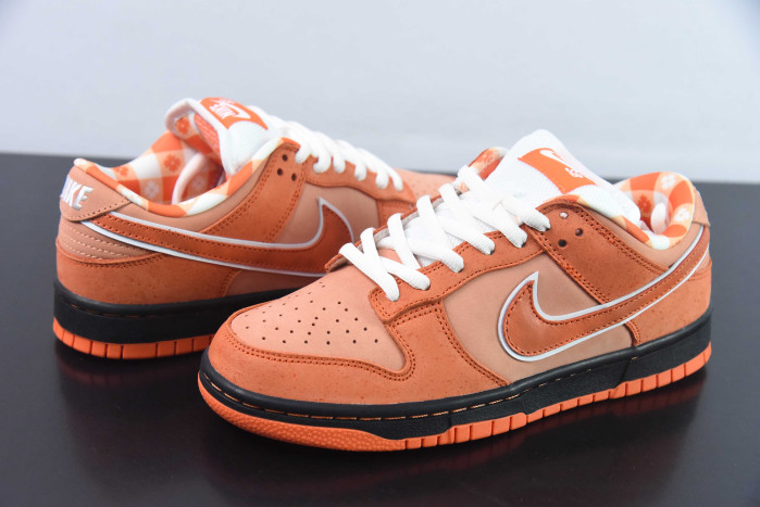 nike sb dunk low concepts orange lobster fd8776-800
