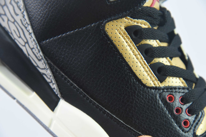 air jordan 3 black gold ck9246-067