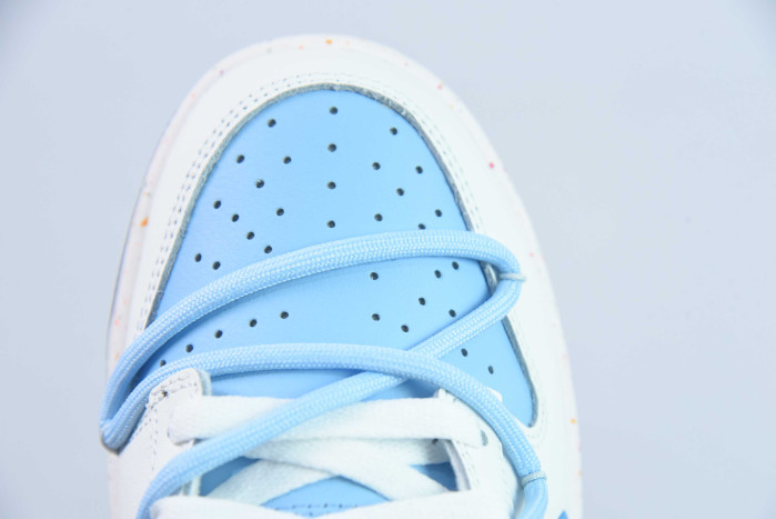 nike sb dunk low ”multi color“ blue white fd4623-156