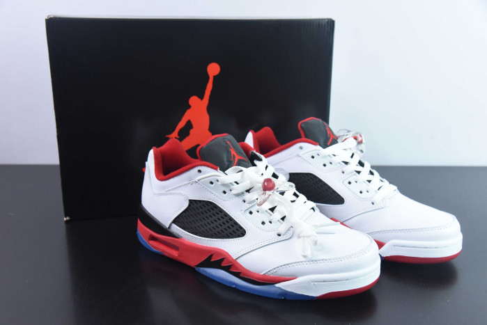 air jordan 5 retro low ”fire red “ 819171-101