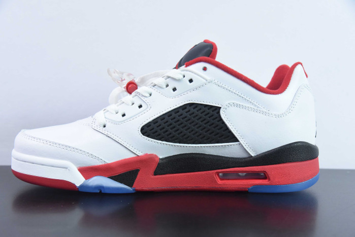air jordan 5 retro low ”fire red “ 819171-101