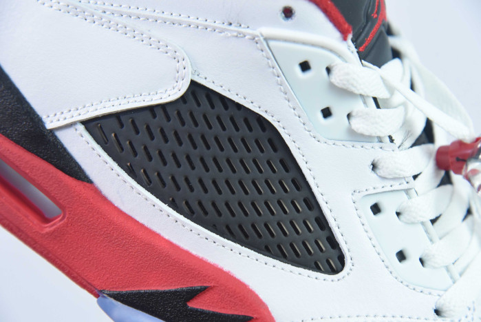 air jordan 5 retro low ”fire red “ 819171-101