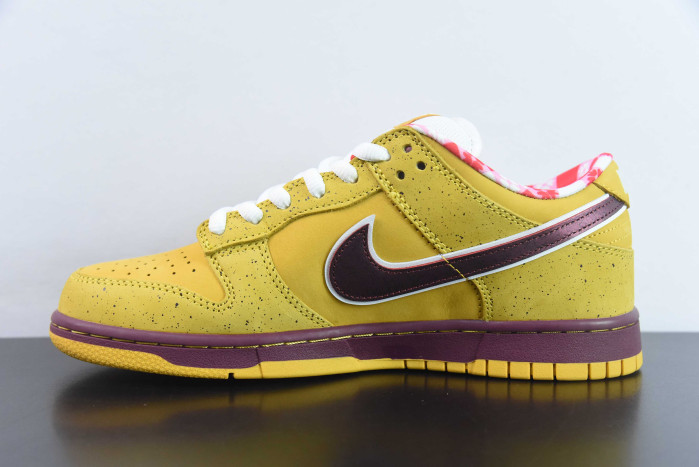 nike sb dunk low concepts "yeelow lobster" 313170 137566