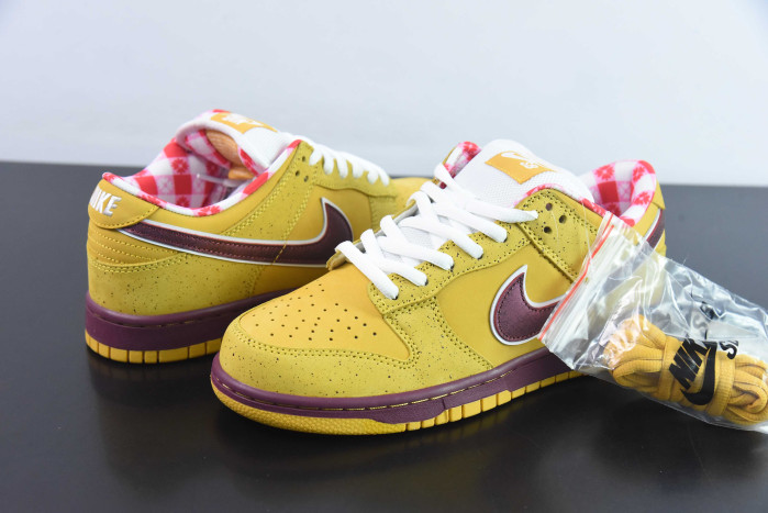 nike sb dunk low concepts "yeelow lobster" 313170 137566