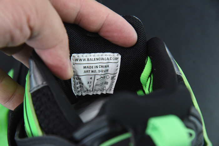 balcia track trainers 3.0 black green