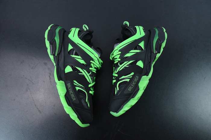 balcia track trainers 3.0 black green