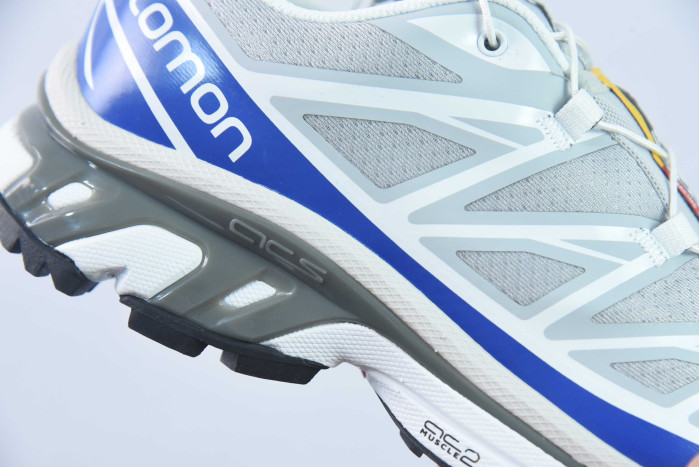 salomon xt-6 blue white grey