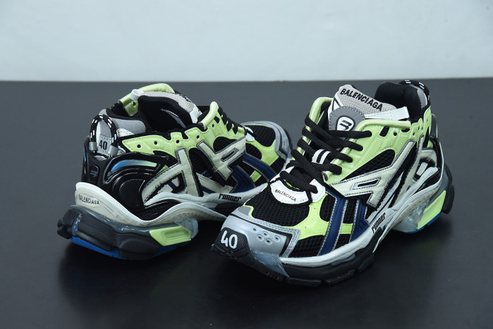 balcia runner green blue black grey