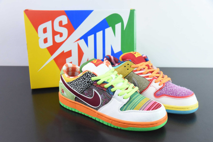nike dunk low what the paul dm0807-600