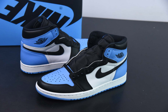 air jordan 1 retro high og unc toe university blue dz5485-400