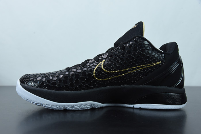 nike kobe vi protro 6 mamba black metallic gold kb0824-127