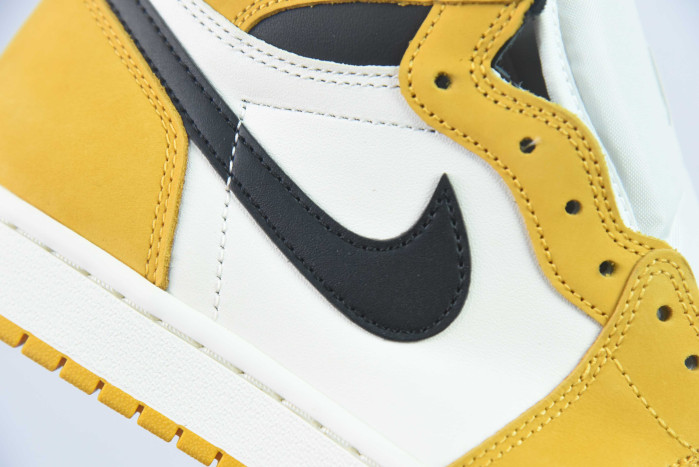 air jordan 1 retro high og "yellow ochre" dz5485-701