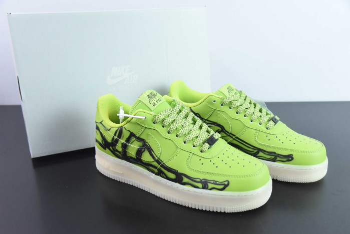 nike air force 1 07 x-rays of bones limited color scheme for halloween cw2288-111
