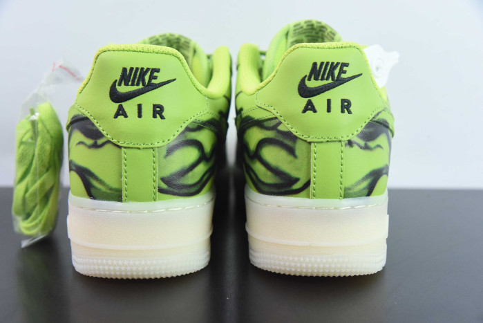 nike air force 1 07 x-rays of bones limited color scheme for halloween cw2288-111