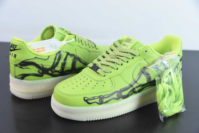 nike air force 1 07 x-rays of bones limited color scheme for halloween cw2288-111