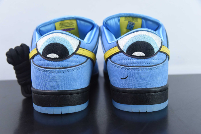 nike dunk low x the powerpuff girls “bubbles” fz8320-400