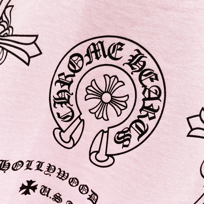 Chrome Hearts Short Sleeve Shirt The make old cross-shaped letters CP00110