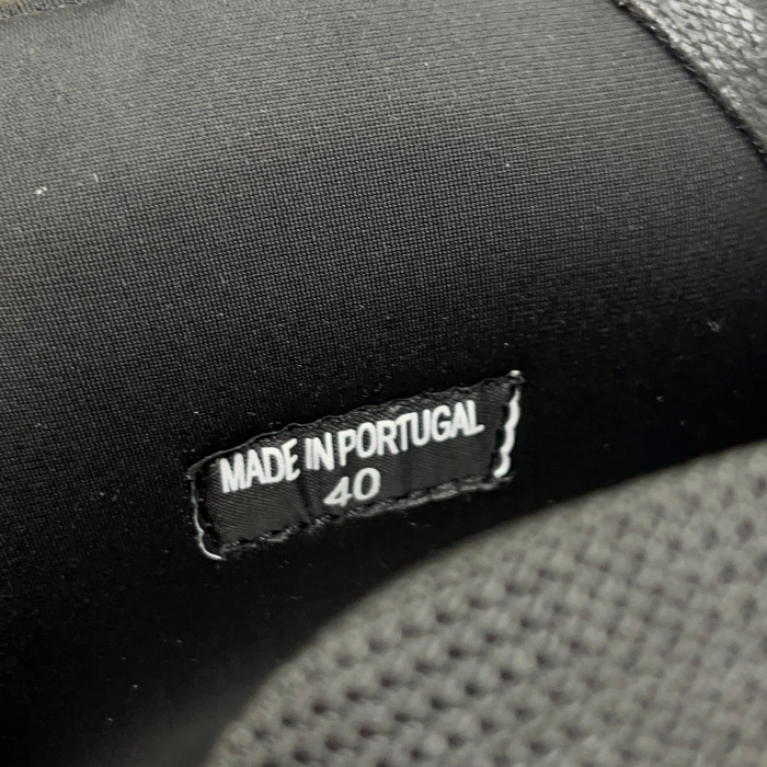 lanvin leather curb black