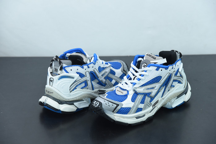 balcia runner blue white grey