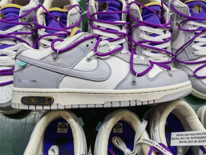 off-white x nike sb dunk low 28 of 50 ow dm1602-111