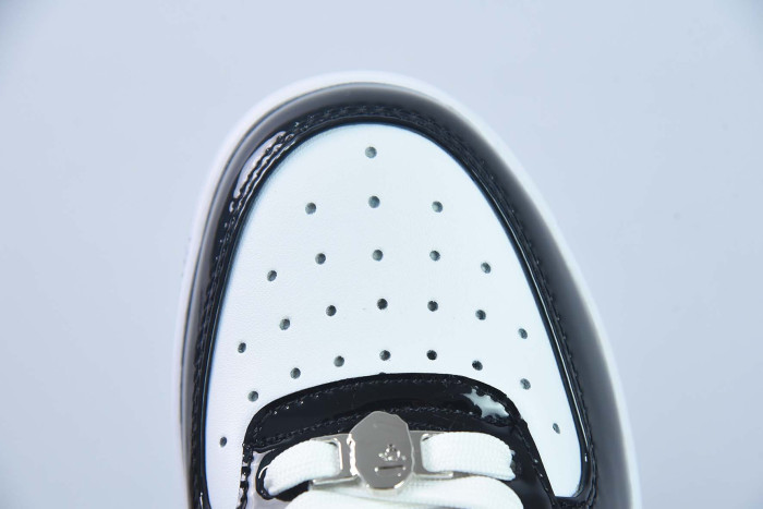 bape sta to low black whit e001fwh701001_blk_a