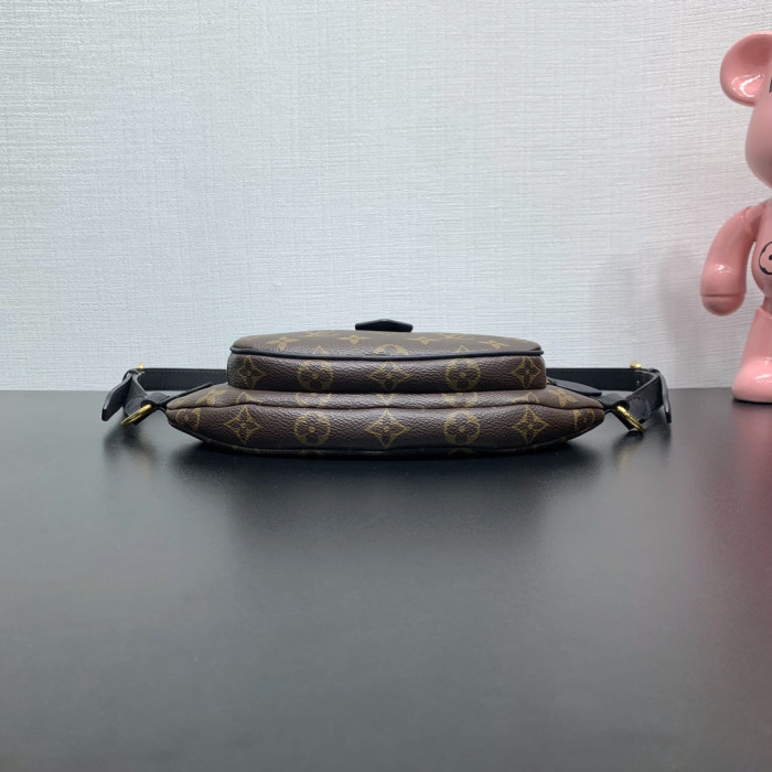 Louis Vuitton LV Monogram Brown Keepit Bumbag M14806