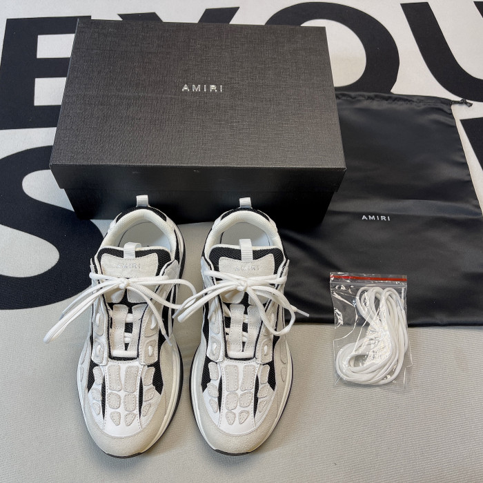 AMIRI Bone Runner Skel Top Low Sneaker