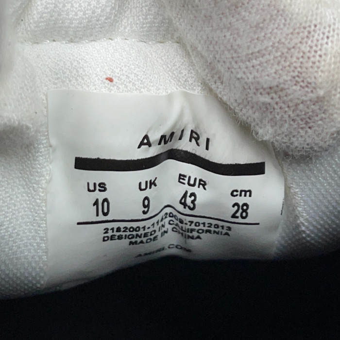 AMIRI Skel Top Low Sneaker