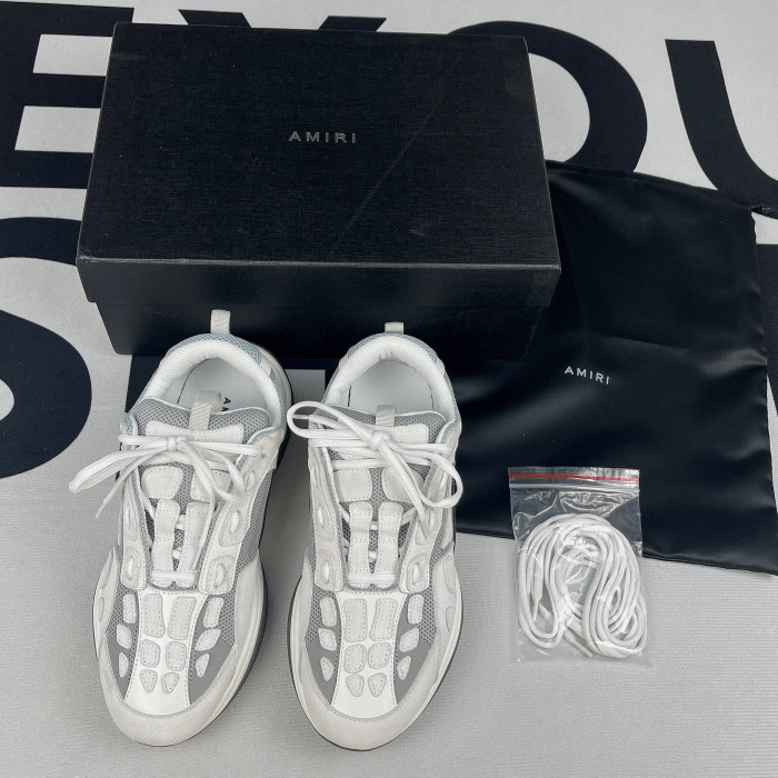 AMIRI Bone Runner Skel Top Low Sneaker