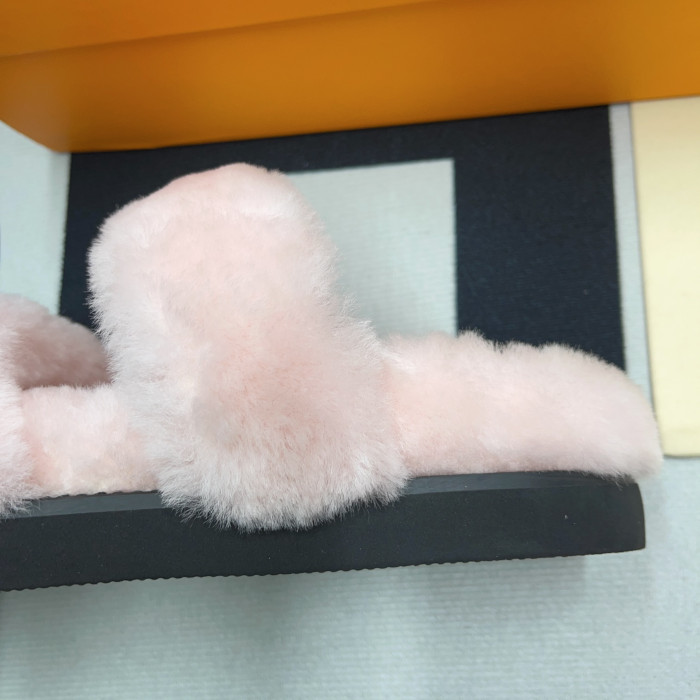 lv slide lady women slippers pink