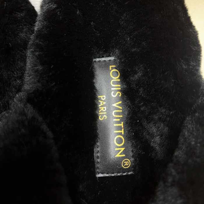 l**is V*t*n lv slide lady women slippers black