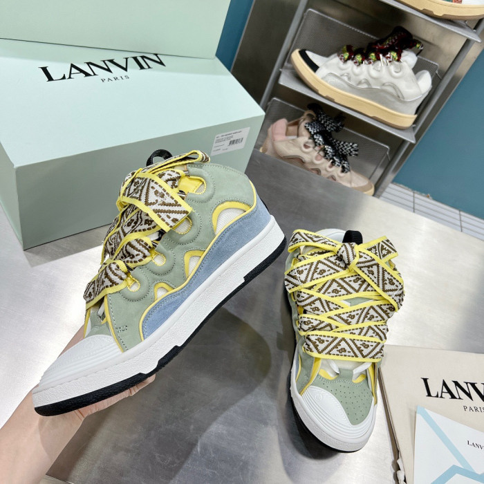 lanvin leather curb