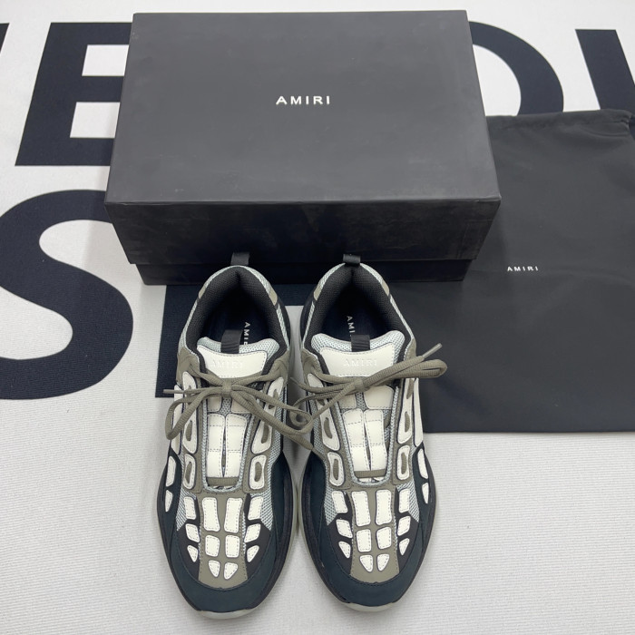 AMIRI Bone Runner Skel Top Low Sneaker