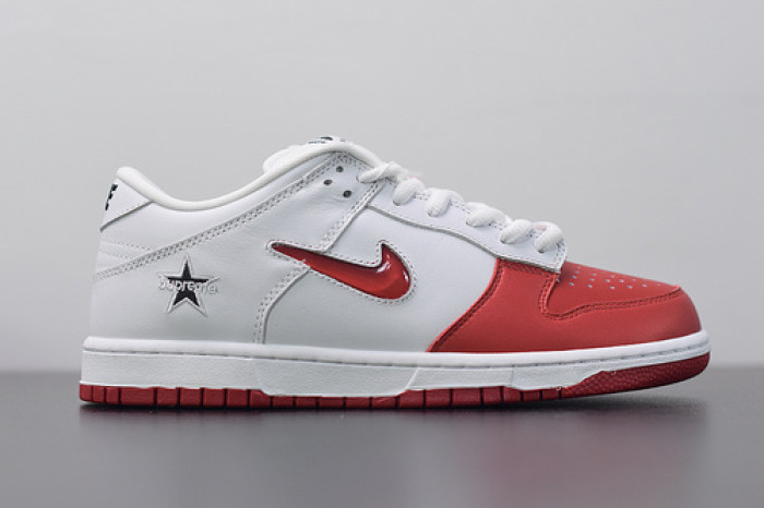 nike sb dunk low jewel swoosh red ck3480-600